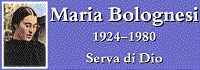 beata Maria Bolognesi di Bosaro