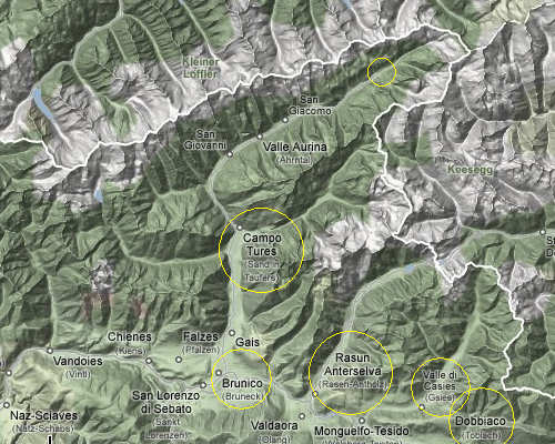 Valle Aurina, Alto Adige, Sud Tirol